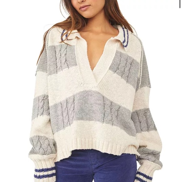 Free People Sweaters - NWT Free People Pembrook sweater sz small